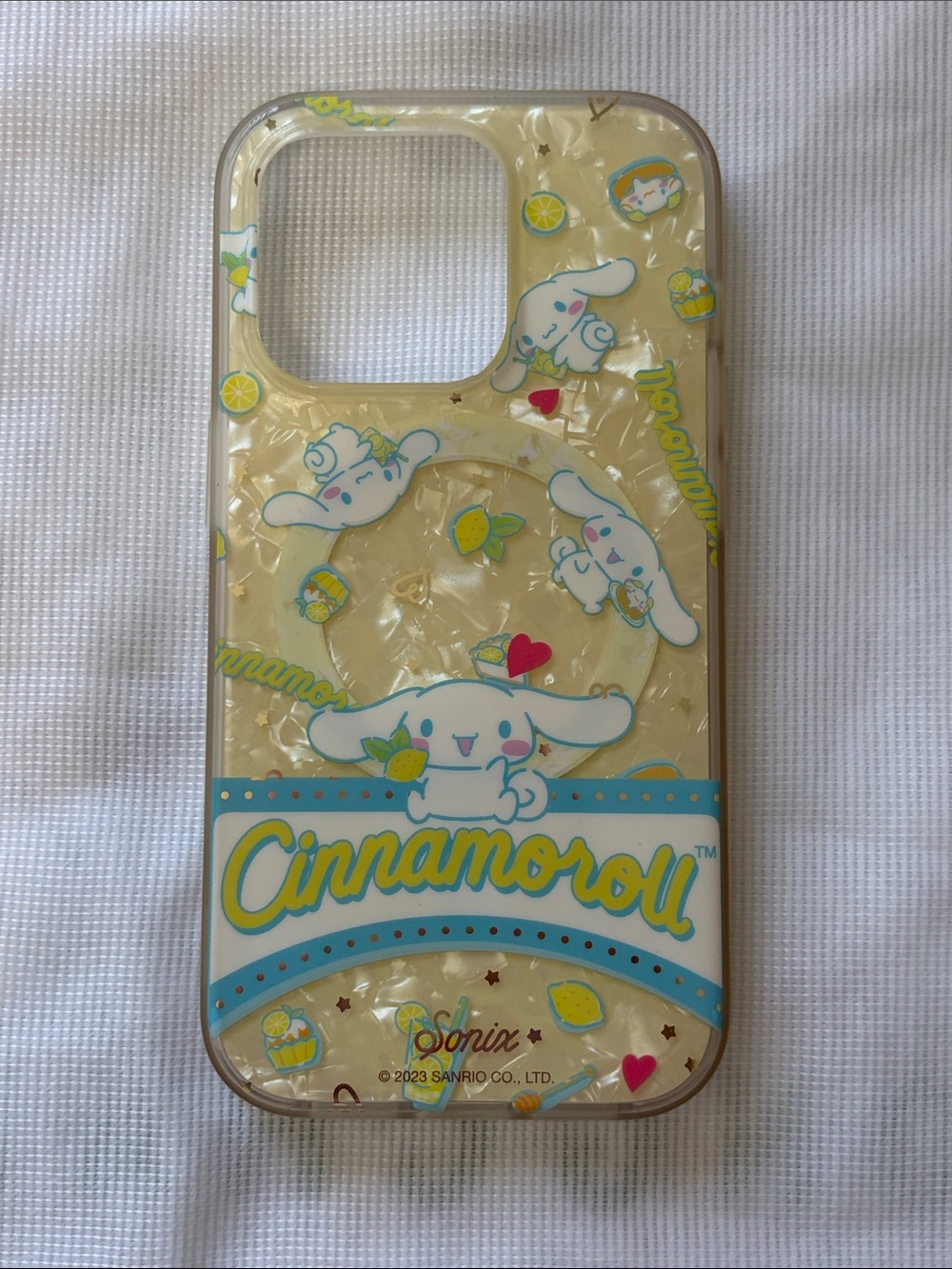 Cinnamoroll x Sonix Lemon Sweets iPhone 14 Pro Case
